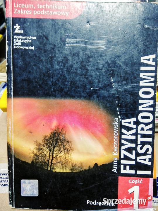 Fizyka i astronomia żak unikaty antykwariat Warszawa