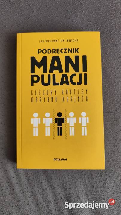 Książka Podręcznik Manipulacji Książki naukowe i popularnonaukowe śląskie Marklowice
