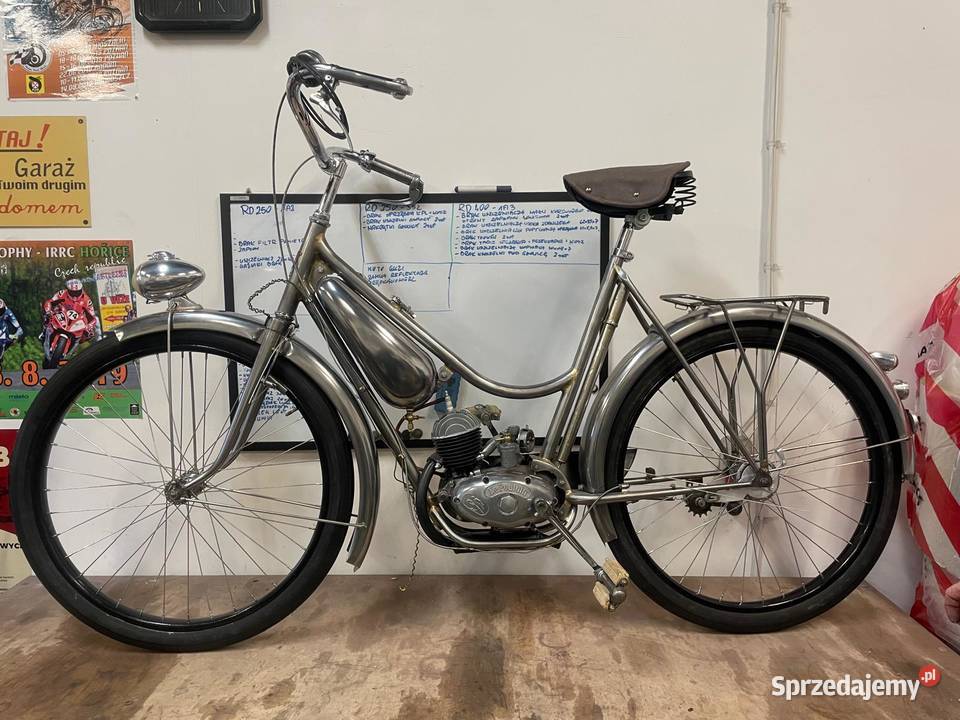 Manufrance Hirondelle LePoulain motorower lata Jeleńska Huta