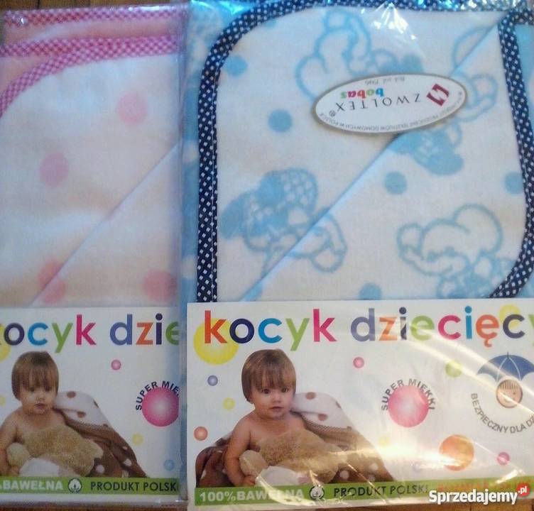 kocyk dziecinny 75105 bawełna mazowieckie Warszawa