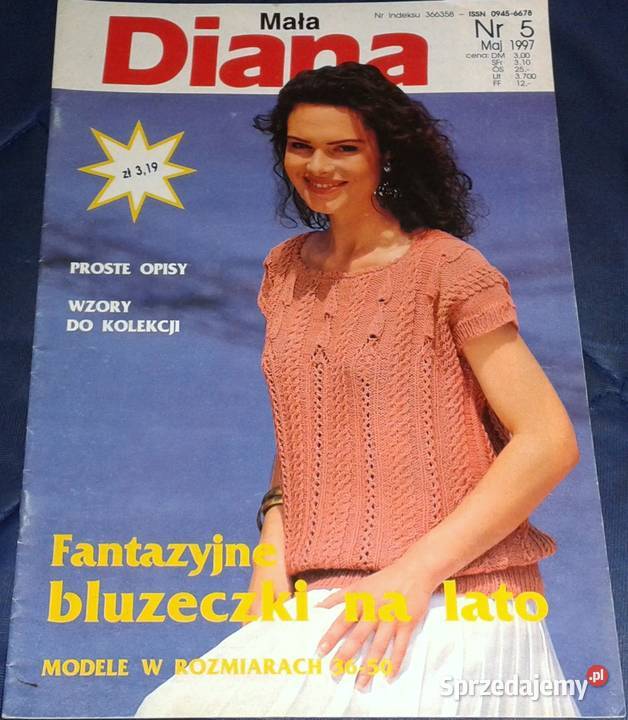 Mała Diana 5 1997 Rok wydania 1997 sprzedam