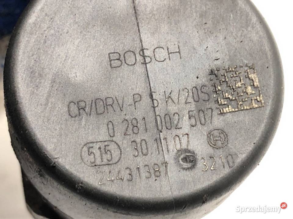 CZUJNIK CIŚNIENIA PALIWA KIA CEED 0281002507 16 osobowe