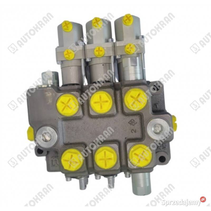 rozdzielacz hydrauliczny 3 sekcyjny rozdzielacz