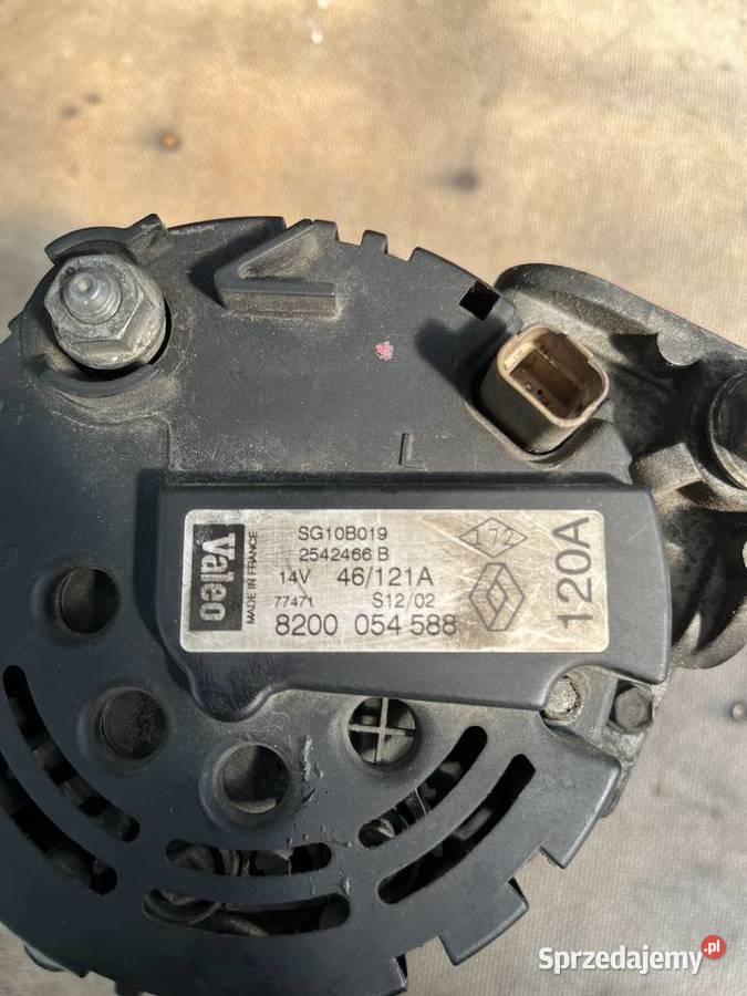 Alternator do Renault scenic 1lift 19dci 102 Stary Sącz