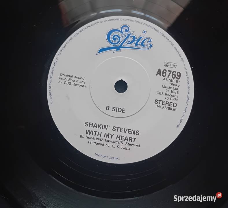 SP Shakin Stevens Merry Christmas Everyone CBS wielkopolskie