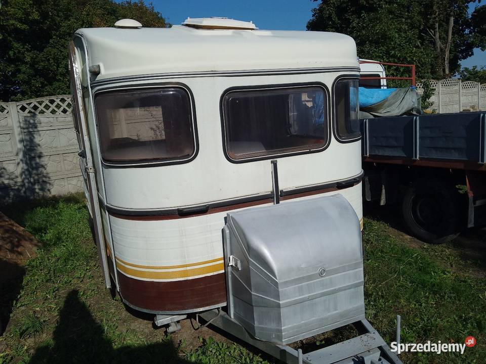 Przyczepa kempingowa MIRAGE 1984 na działkę Kempingowe