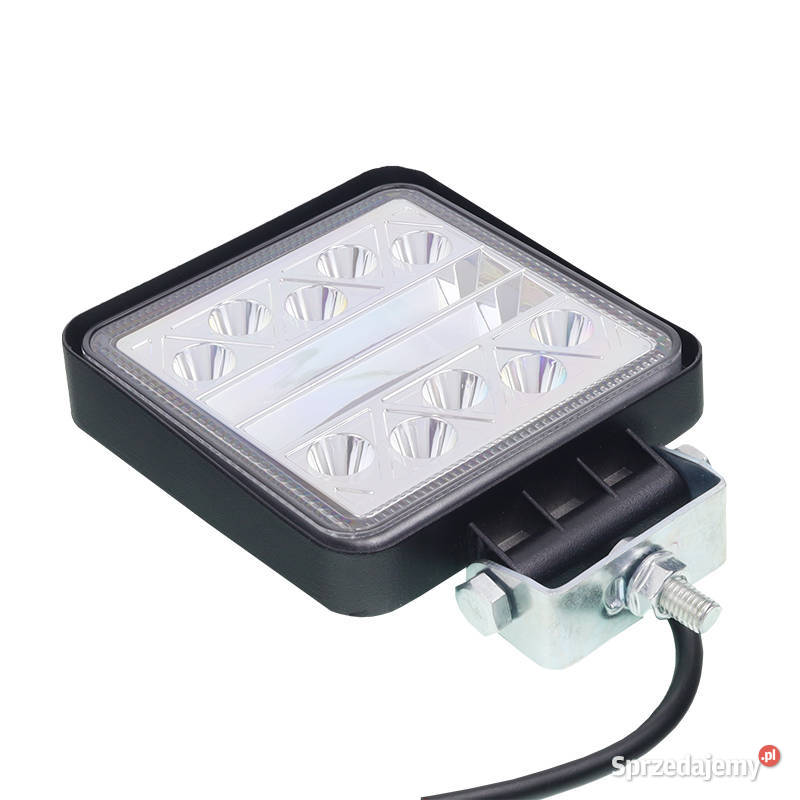 LAMPA ROBOCZA HALOGEN LED 40 LED KWADRATOWA
