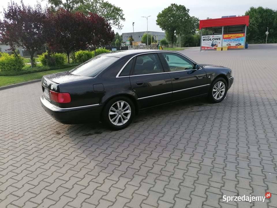Audi A8 D2 25 TDI 180 2002 Audi warmińsko-mazurskie Pasłęk