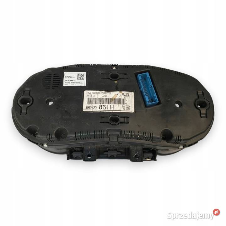 LICZNIK ZEGARY 6R0920861H VW Polo V 16 TDI Części samochodowe Chełm