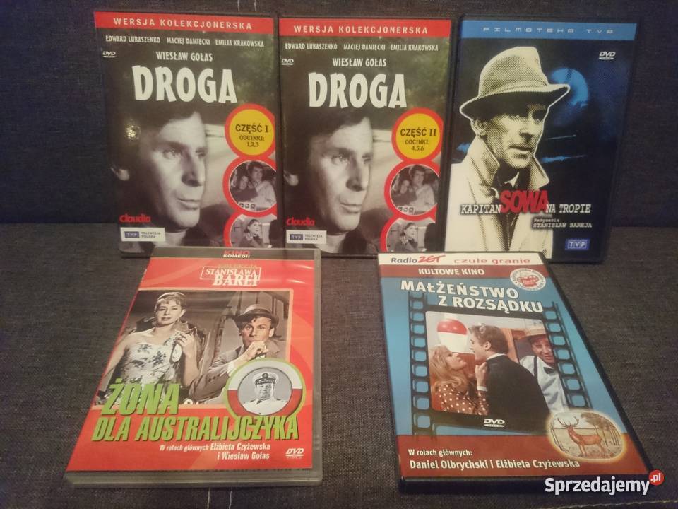Filmy Wiesława Gołasa DVD śląskie Rybnik
