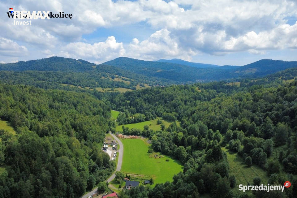 Działka z widokiem na Pilsko 1025 m Sprzedaż Krzyżowa