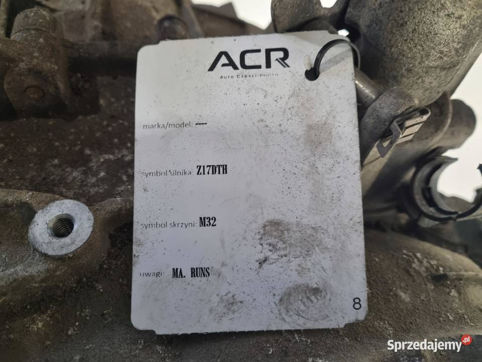 SKRZYNIA BIEGÓW Opel Astra III H 17 CDTI osobowe Chełm