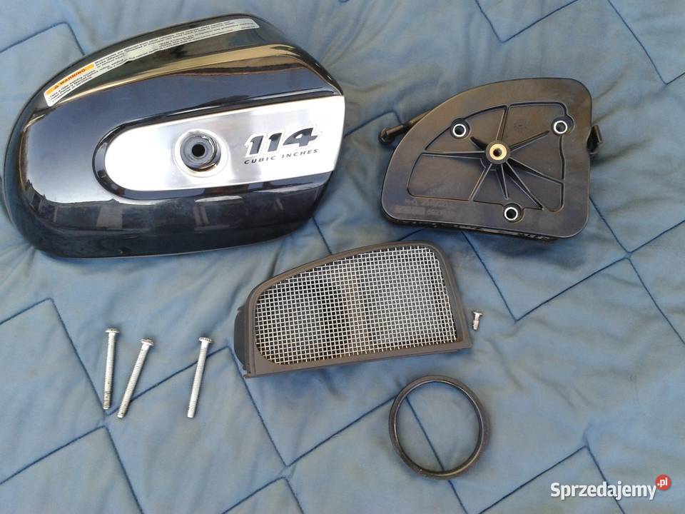 Harley M8 filtr powietrza części pokrywa kratka Rybnik