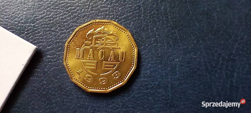 Stare monety 20 avos 1993 Makau podkarpackie