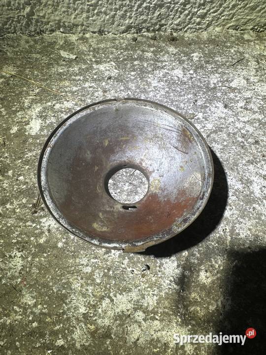 Metalowy odbłyśnik lampy przedniej Romet