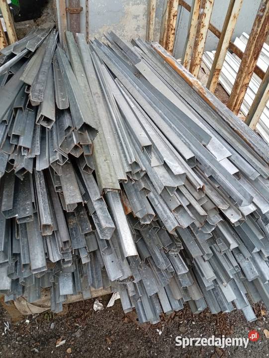 Profil kształtowniki z okien demontażu żelazne śląskie Woźniki