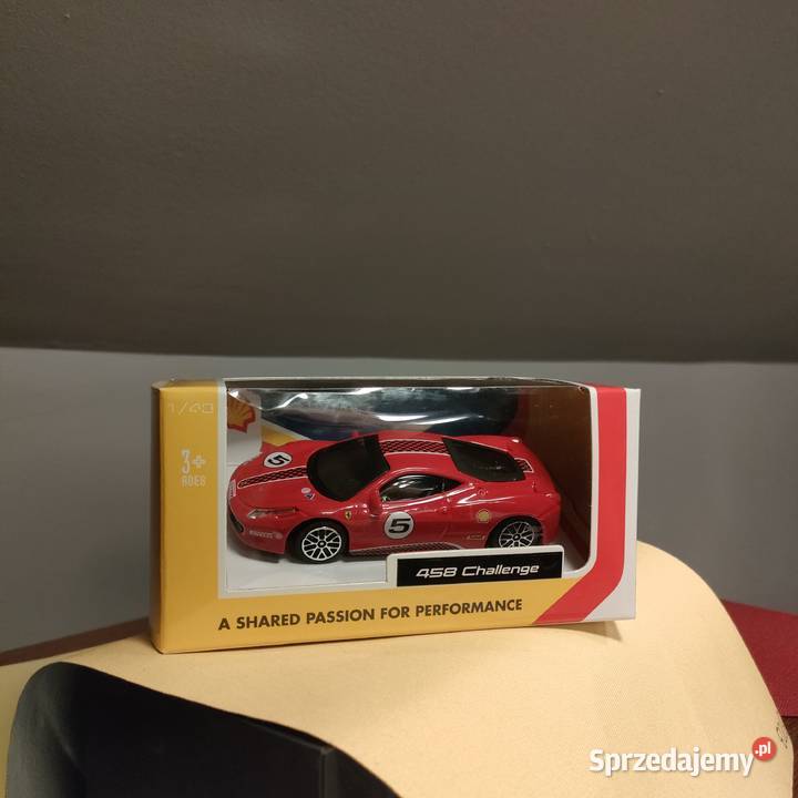 Model ferrari shell edycja limitowana Modelarstwo Gdynia