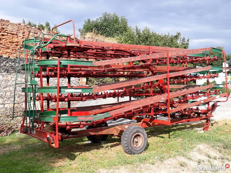 Przyczepa samozbierająca do małej kostki Kemper Strzelin