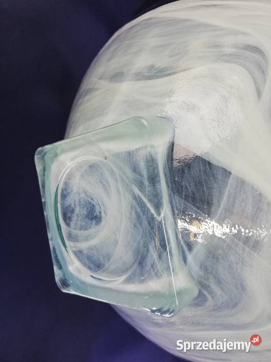 hiszpańska szklana patera na kwadratowej Lublin