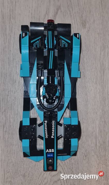 Klocki Lego Jaguar I Pace e Trophy wyścigówka Klocki Łódź