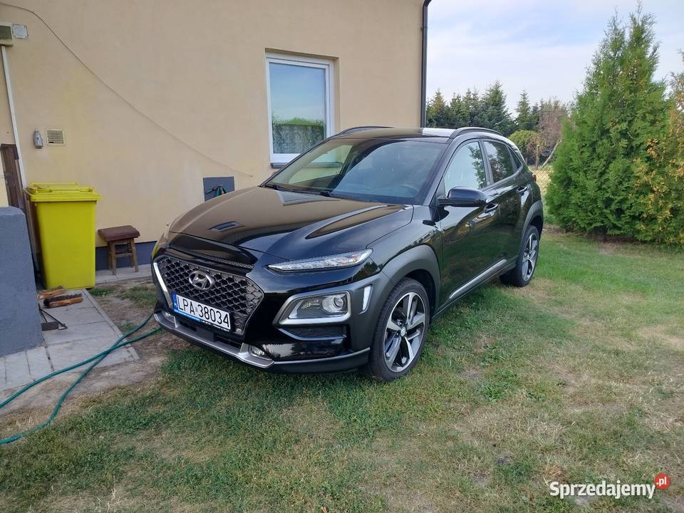 Hyundai Kona 10 TGDI Bogata wyposażenia Samochody osobowe Parczew