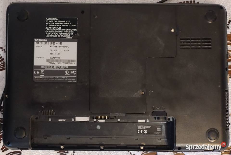 Laptop Toshiba i3 SSD 64 GB 133 4 GB Toshiba Kraków
