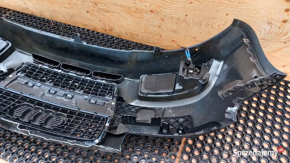 AUDI A3 8P SLINE ZDERZAK PRZÓD DUŻY GRILL Pasy przednie i tylne Zbierkowo