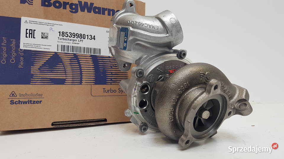 Turbosprężarka BorgWarner KKK Silniki i osprzęt Siedlce