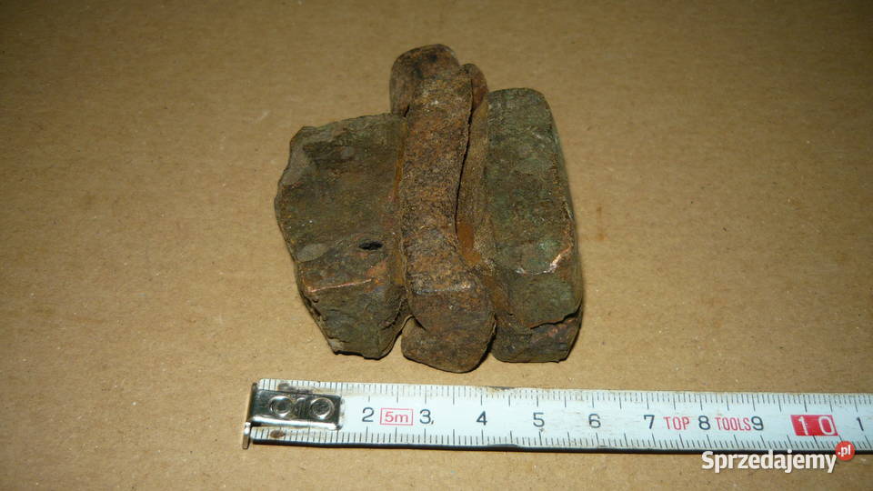 Grot lutownicy miedziany stary do nagrzewania w Sokółka