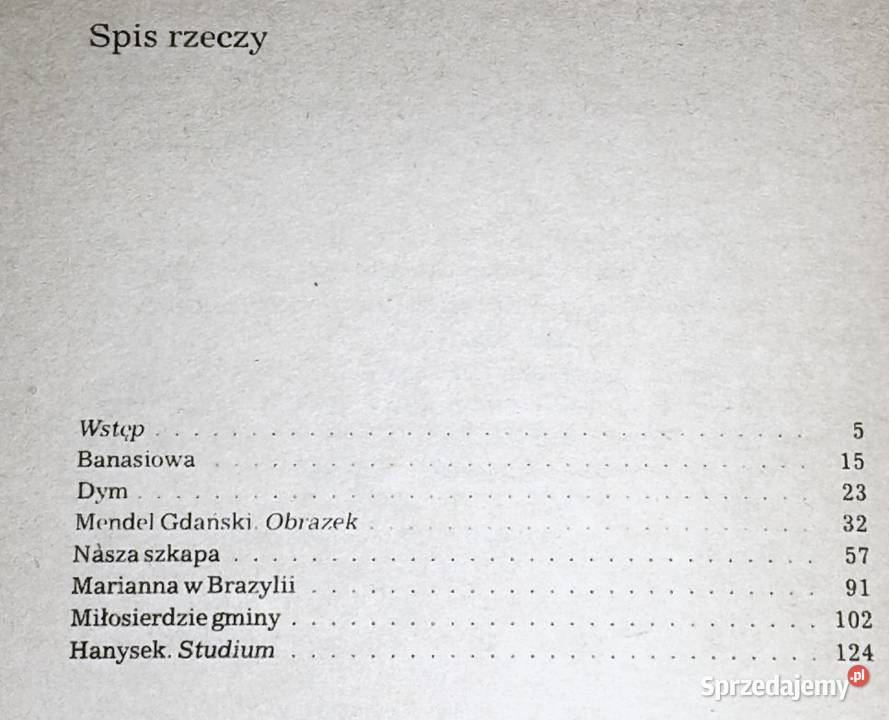 Opowiadania Maria Konopnicka miękka Chełm sprzedam