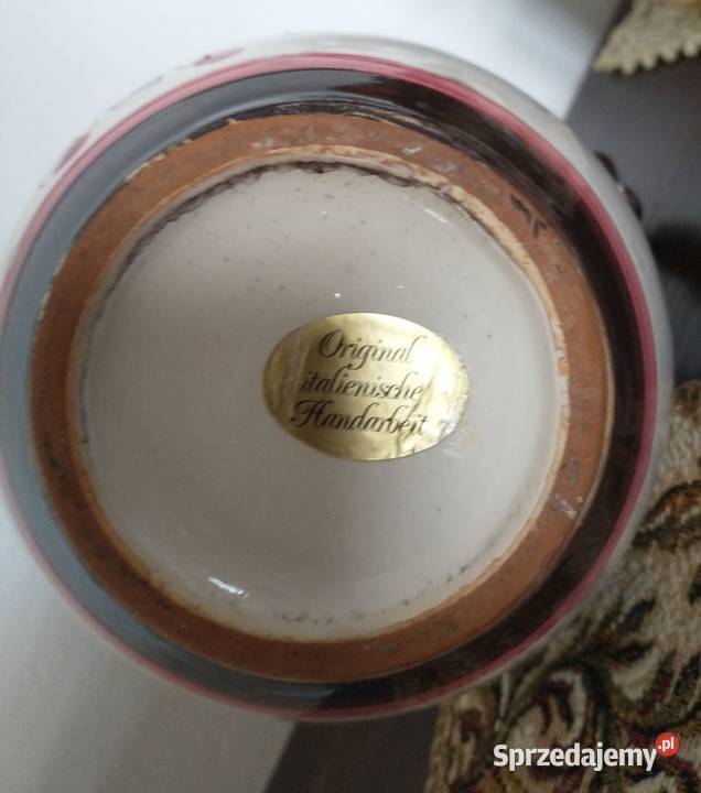 Dzbanwazon włoski ręcznie robiony