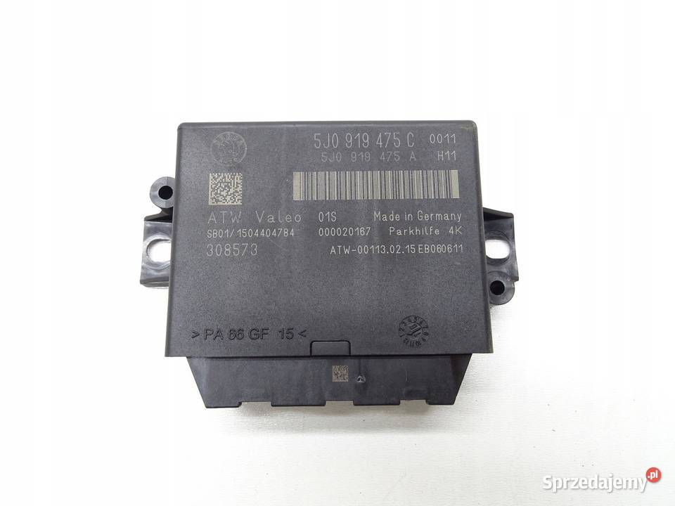 MODUŁ STEROWNIK PARKOWANIA PDC 5J0919475C SKODA