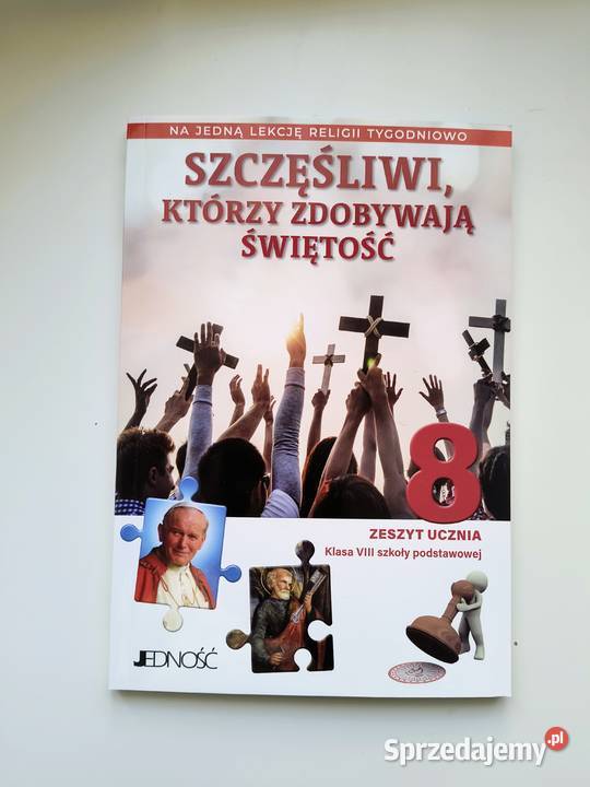 Zeszyt ucznia kl 8 Szkoły Podstawowej religia miękka Katowice