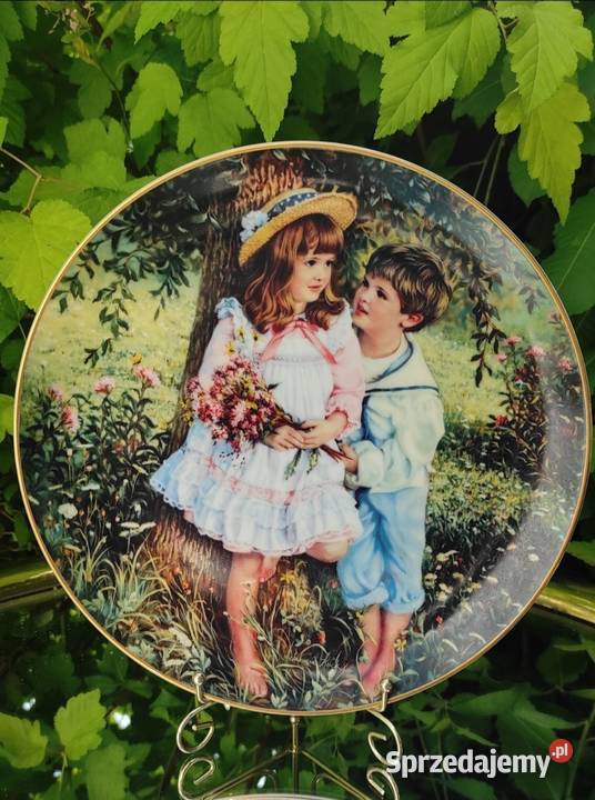 Talerz Reco autorstwa Sandry Kuck kolekcja Porcelana i szkło łódzkie Pabianice sprzedam