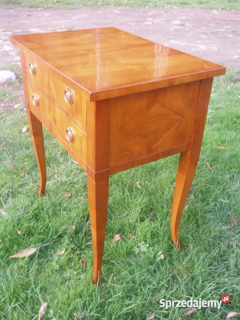 Stolik z szufladkami Biedermeier Proboszczów