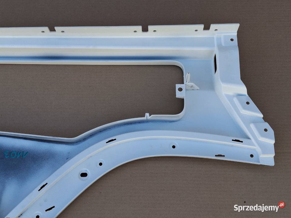 VOLVO FH4 PRZEDŁUŻENIE STOPNICY LEWEJ LEWE BIAŁE ciężarowe Nadkola Bieleń