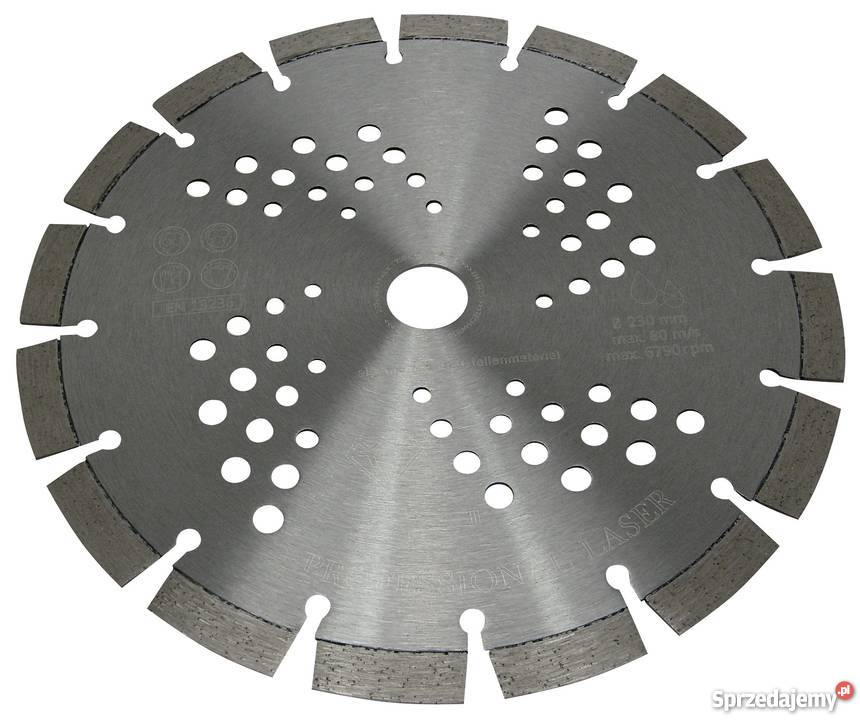PIŁA 230 TARCZA 230 DO BETONU KOSTKI SILIKATÓW Wrocław