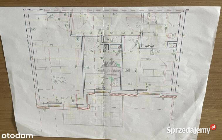 Mieszkanie 46m2 2 pokoje Wrocław al Śliwowa dolnośląskie sprzedam