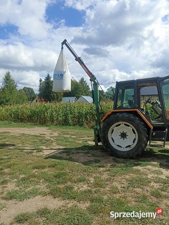 Dźwig żuraw do big bag nie tur ładowacz czołowy sprzedam