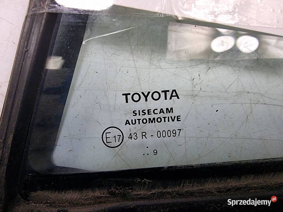 SZYBA PRAWY TYŁ TOYOTA COROLLA E21