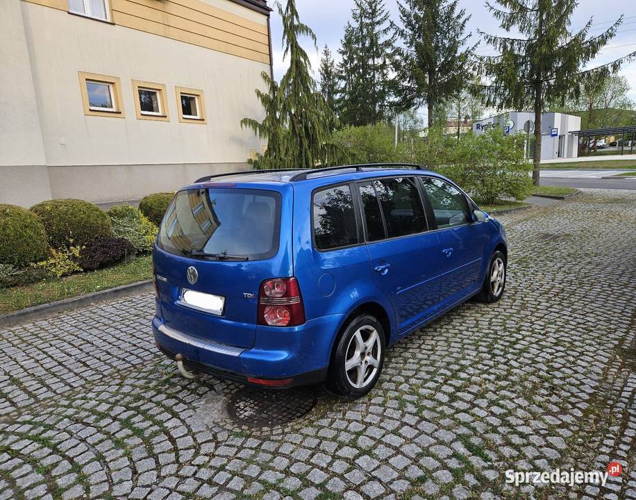 VW Touran 2003r 19Tdi Klimatronik Alufelgi 7osób manualna Ryglice