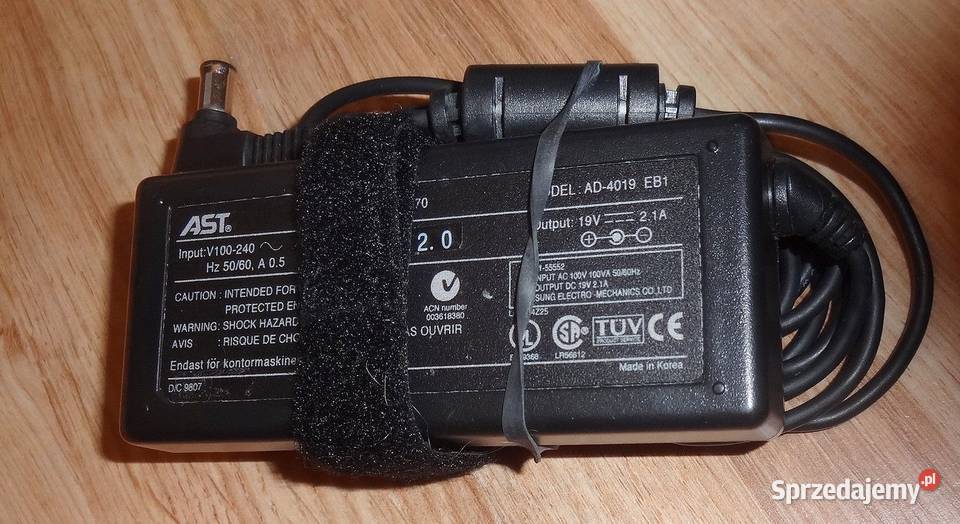 Zasilacz do notebooka 19v21A Elektronika sprzedam