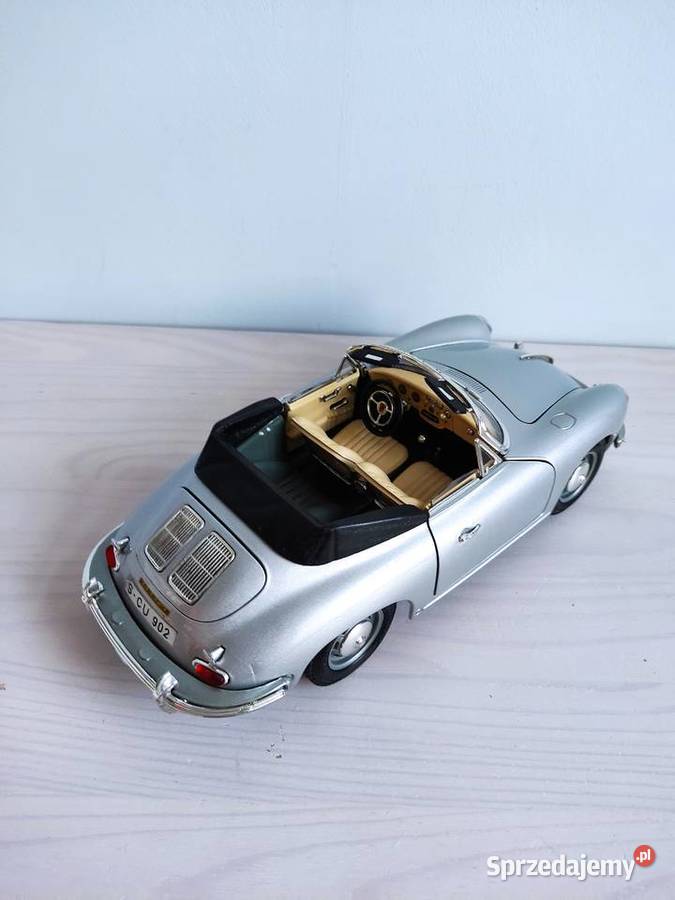 Model samochodu 118 Porsche 356 B Cabrio 1961 Głuchołazy