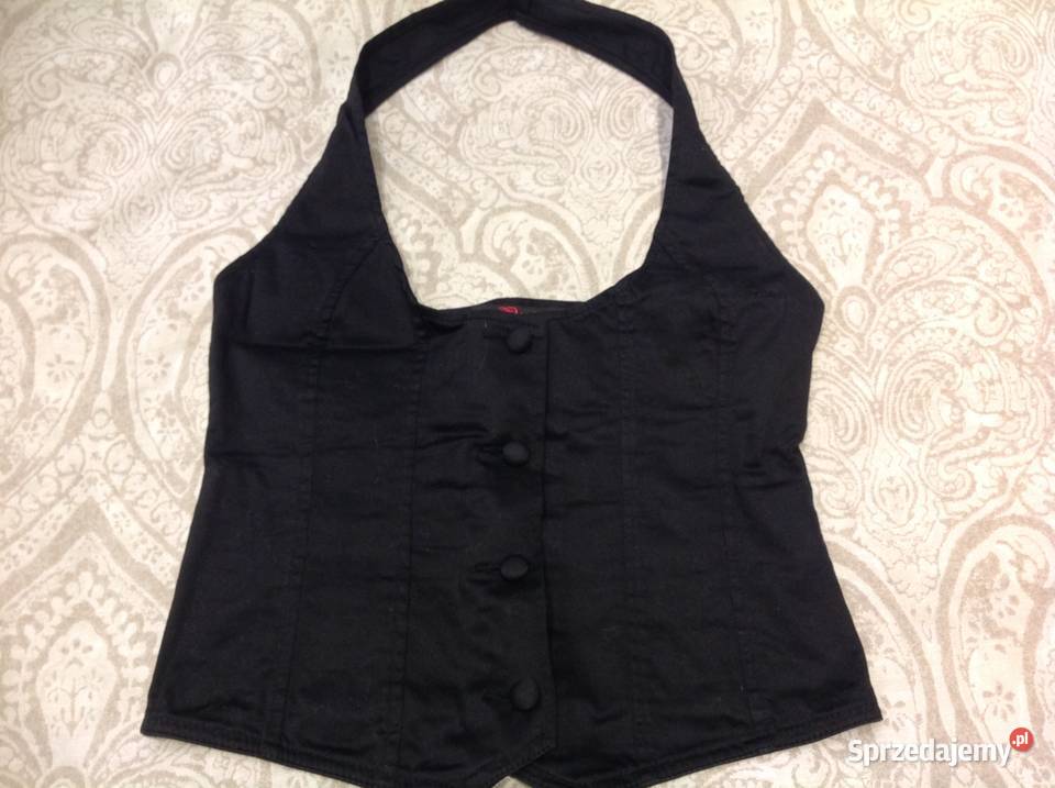 Top Czarny Damski TOM TAILOR DENIM XS j Nowy czarny Nowa Sól