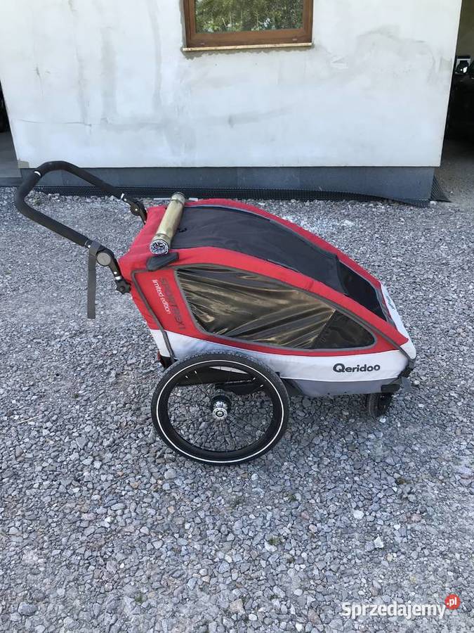 Przyczepka rowerowa Qerido sportrex1