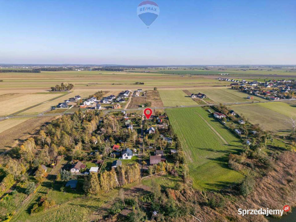 Zbuduj dom jeziorem Strykowo 150 m wody 18.5m wielkopolskie