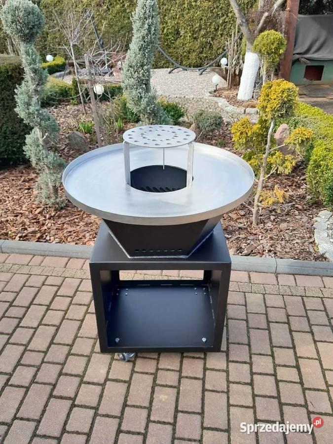 palenisko ogrodowe grill na drewno drzewo Damasławek