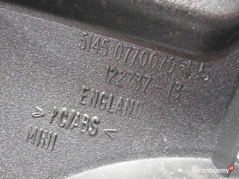 MINI COOPER I ramka osłona zegarów 077007915