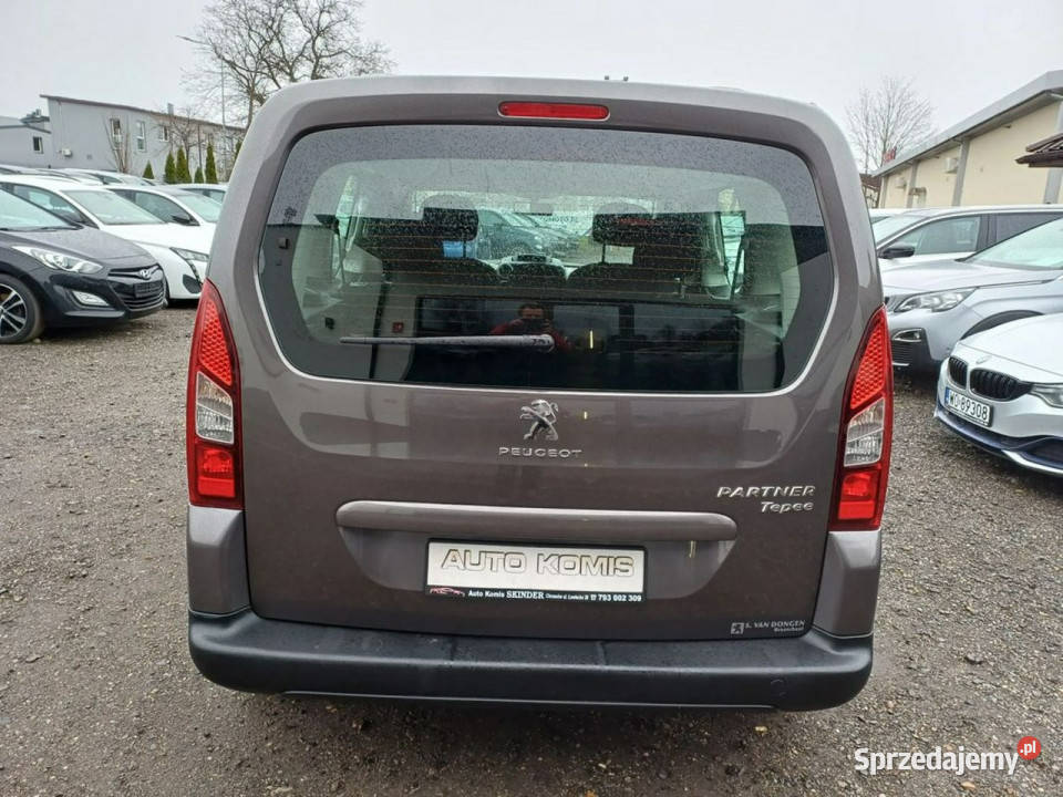 Peugeot Partner 1 wł Serwis Bezwypadkowy Klima Rok produkcji 2016