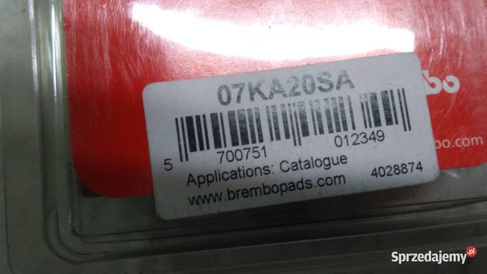 Klocki hamulcowe BREMBO BUELL HONDA CB KAWASAKI podlaskie Bielsk Podlaski